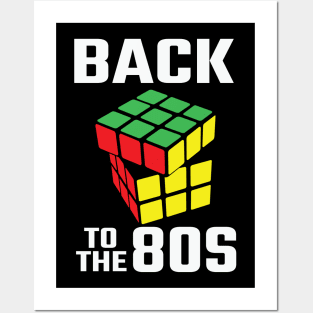 Back To The 80s - Rubik Cube Posters and Art